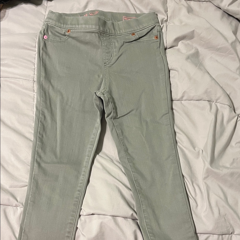 Vineyard Vines Kids Casual Pants in Light Green